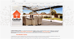 Desktop Screenshot of coolibahbuilding.com.au